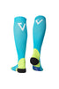 VPX-P * Caroline Blue - High Knee - Running & Cycling - VPX4U