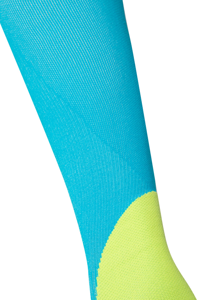 VPX-P * Caroline Blue - High Knee - Running & Cycling - VPX4U