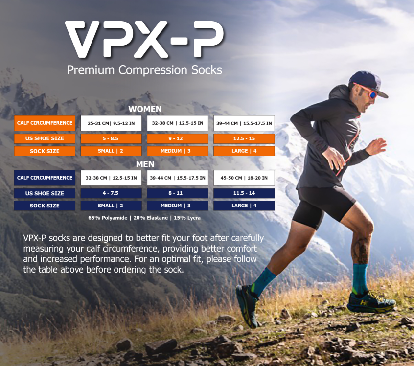 VPX-P * Yellow Springs - Mid Cut - Running & Cycling - VPX4U